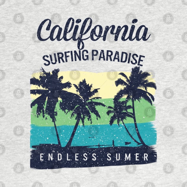 California Surfing Paradise by JakeRhodes